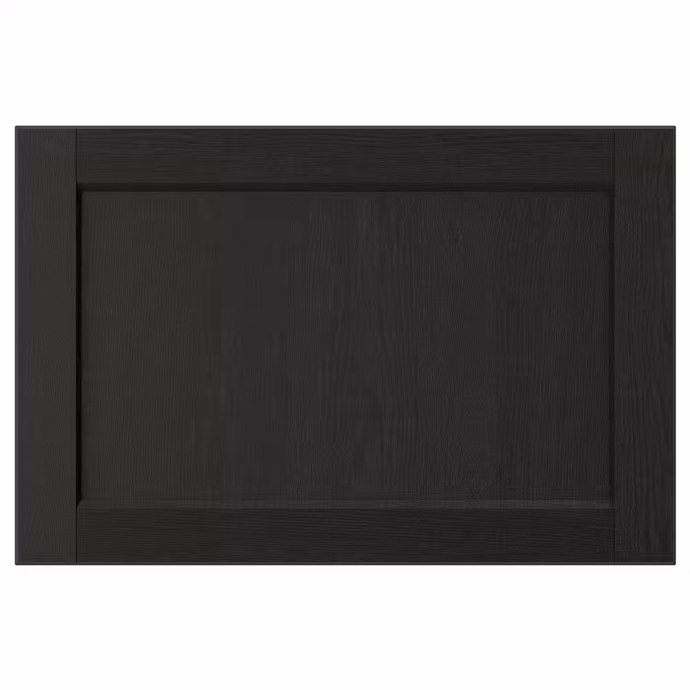 LERHYTTAN Фронтальная панель ящика - черная морилка 60x40 см - фото 1