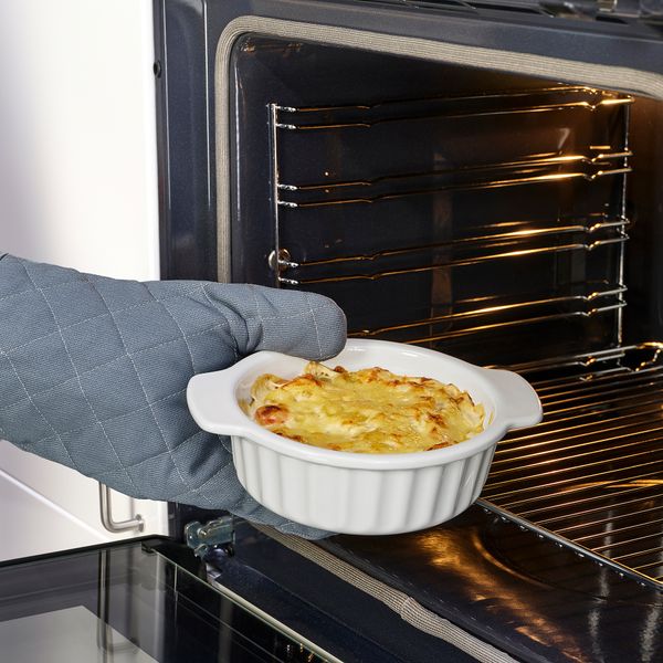 Форма для духовки, белый с оттенком, 23x19 см IKEA POETISK 905.749.42 - фото 3