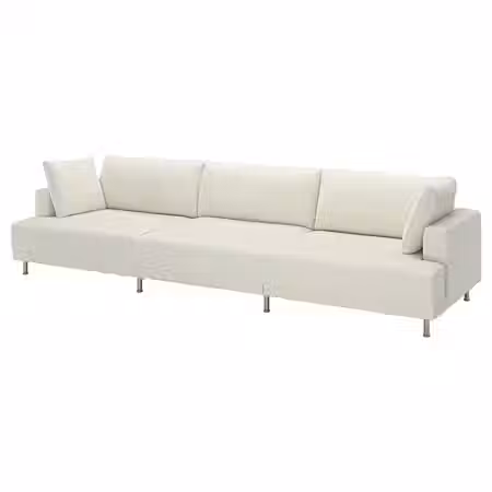 UPPÅKRA 4,5-местный модульный диван - Axvall белый с оттенком