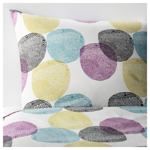 Пододеяльник и 1 наволочка МАЛИН РАНД, разноцветный (150x200/50x70 см) - фото 2