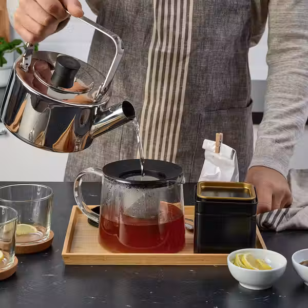 RIKLIG Чайник заварочный - стекло 1.5 л - фото 4