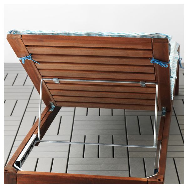 Подстилка на шезлонг НЭСТОН, голубой (190x60 см) - фото 4