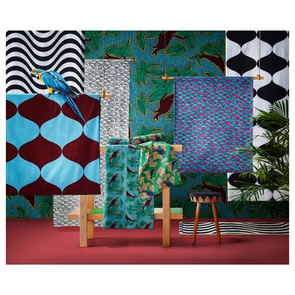 Отрез ткани ТИЛЛФЭЛЛЕ, различные орнаменты (150x300 см) - схема-чертеж с размерами