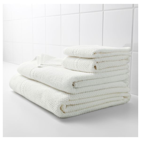 Простыня банная ФРЭЙЕН, белый (100x150 см) - схема-чертеж с размерами