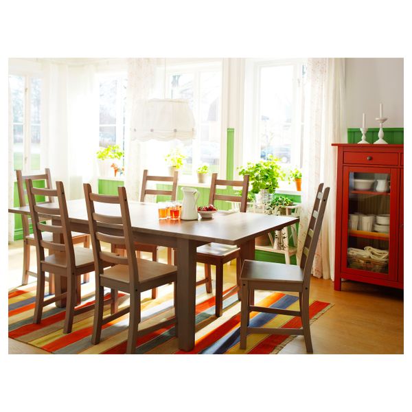 Стул, морилка, антик IKEA KAUSTBY КАУСТБИ 603.708.33 - схема-чертеж с размерами