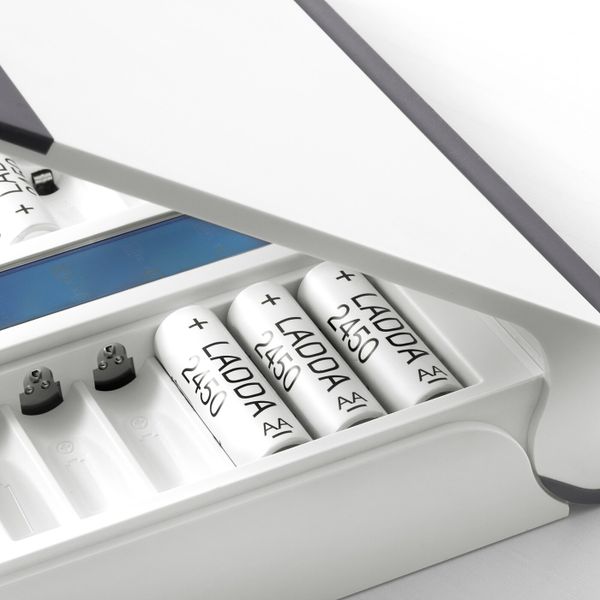 Зарядное устройство с отделением, белый IKEA СТОРХОГЕН 303.624.34 - фото 2