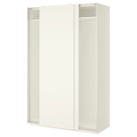 Гардероб, белый/Хасвик белый 150x66x236 см IKEA PAX ПАКС 291.805.57