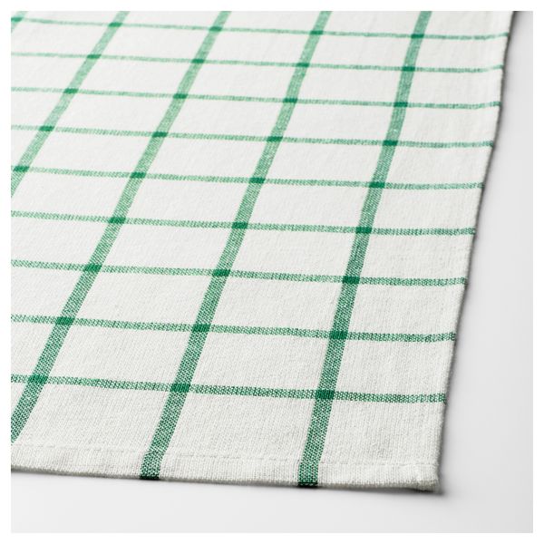 Полотенце кухонное ЭЛЛИ, белый, зеленый (50x65 см) - фото 3