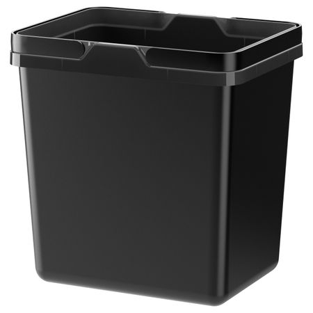 Контейнер для сортировки мусора, черный, 18 л IKEA ВАРЬЕРА 003.677.58
