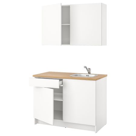 Кухня, белый, 120x61x220 см IKEA KNOXHULT КНОКСХУЛЬТ 191.804.64