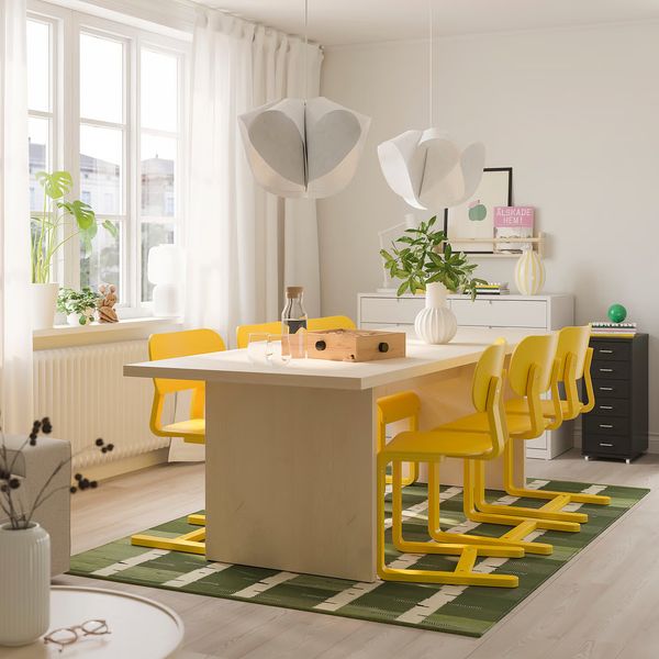 BERGSHYTTAN БЕРГСХЮТТАН / LYCKAN ЛЮККАН Стол и 6 стульев - фото 2