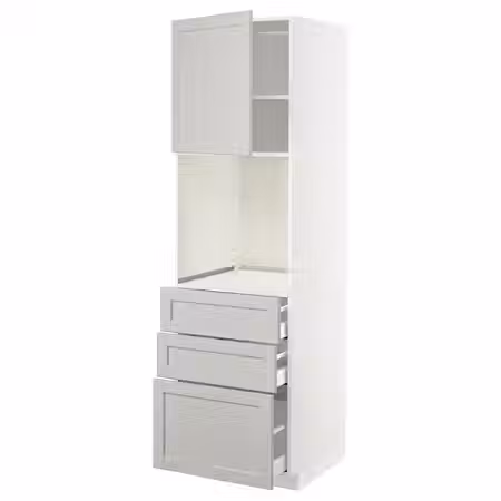 METOD / MAXIMERA Высокий шкаф д/духовки/дверь/3ящика