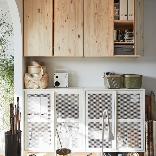 IKEA в интерьере - схема-чертеж с размерами