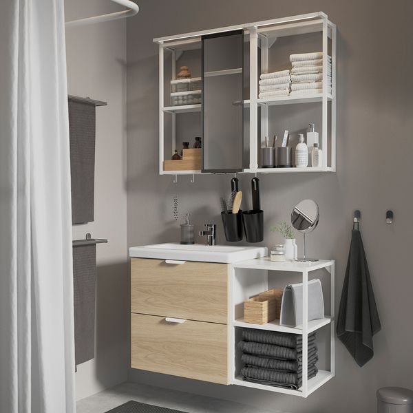 IKEA в интерьере ванной