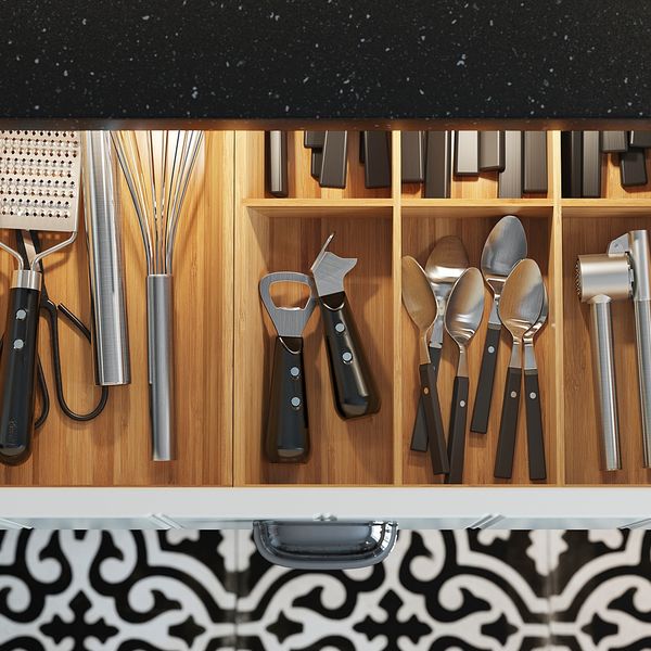 Светодиодная подсветка ящика,датчик, 76 см, регулируемая яркость белый IKEA MITTLED 204.635.65 - схема-чертеж с размерами