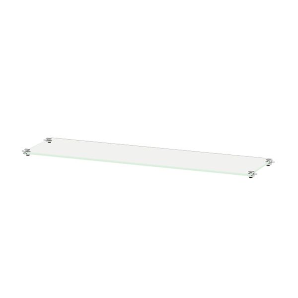 Полка стеклянная, стекло 56x16 см IKEA BESTÅ БЕСТО 103.838.71 - фото 1