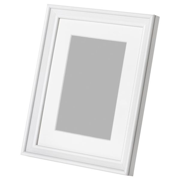 Рама КНОППЭНГ, белая морилка - фото 1