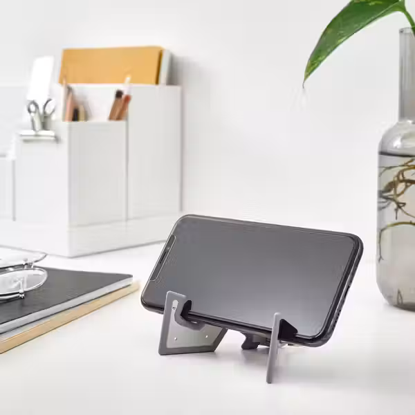 YUPPIENALLE ЮППИЕНАЛЛЕ Подставка д/мобильного телефона - серый - фото 3