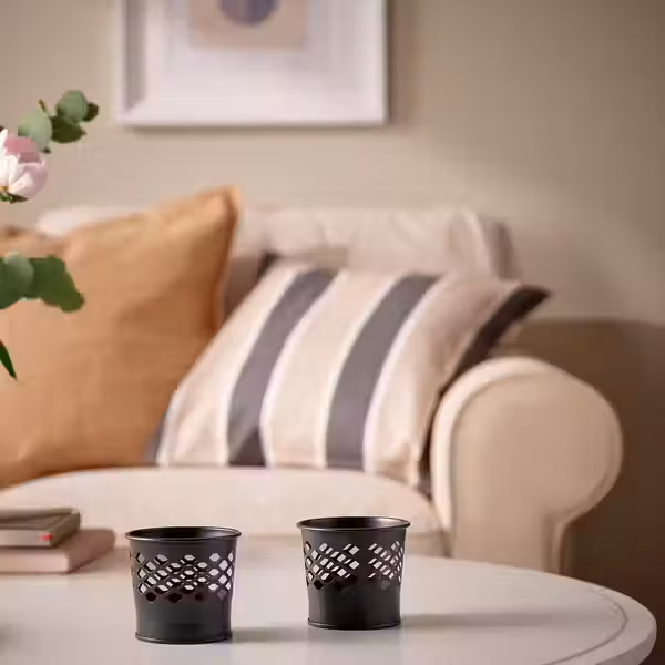 BERGGRAN БЕРГГРАН Подсвечник - антрацит 7 см - фото 3