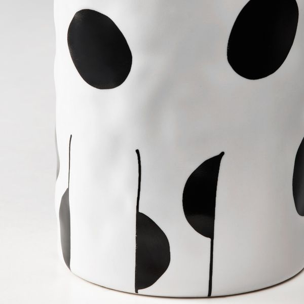 Ваза, собака белый с оттенком 15 см IKEA FÅTALIG ФОТАЛИГ 604.663.07 - схема-чертеж с размерами