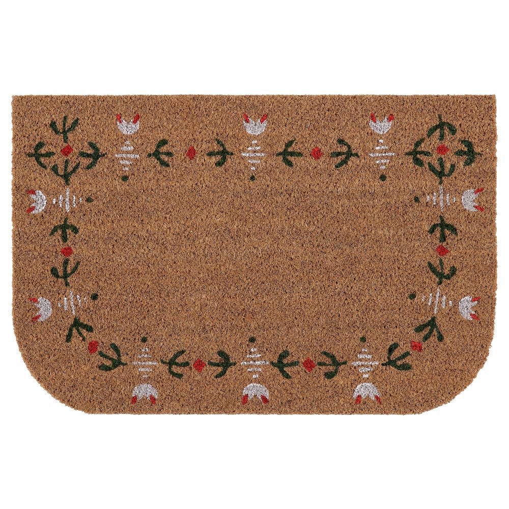 Придверный коврик, 40x60 см, разноцветный IKEA VINTERFINT 505.671.80 - фото 1