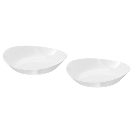 Тарелка глубокая, белый 24 см IKEA SKYN ШИН 403.809.32