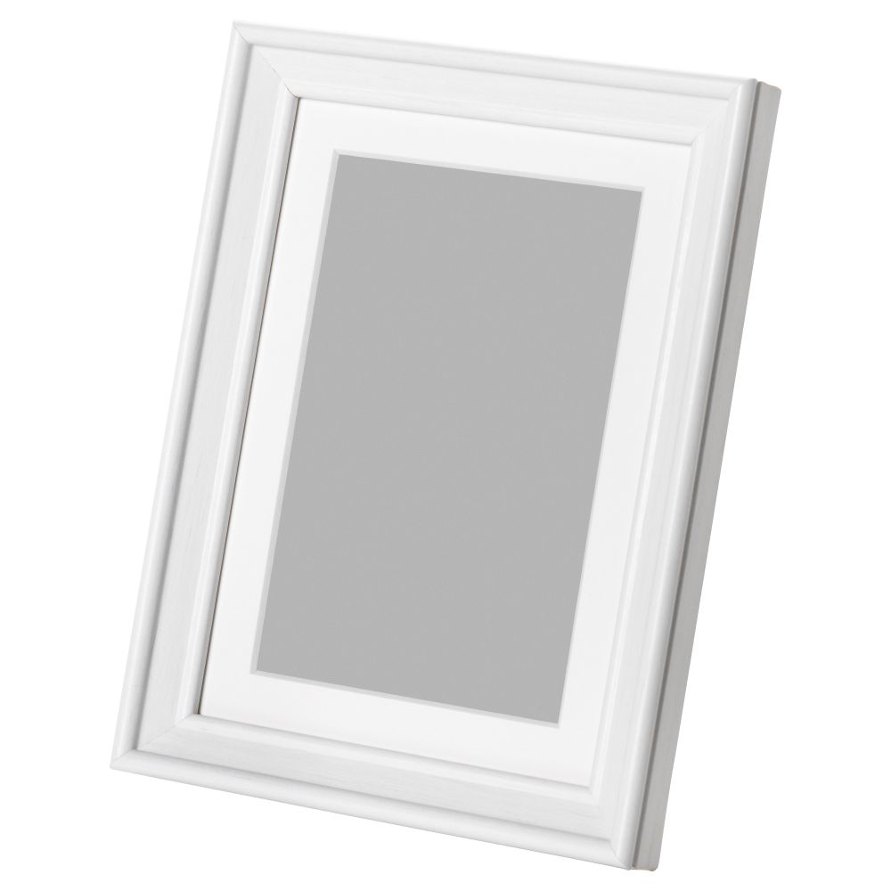 Рама КНОППЭНГ, белая морилка - фото 1