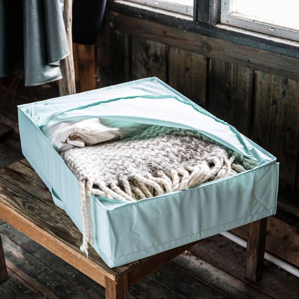 Сумка для хранения, светлая бирюза 71x51x18 см IKEA STUK СТУК 704.716.57 - фото 3