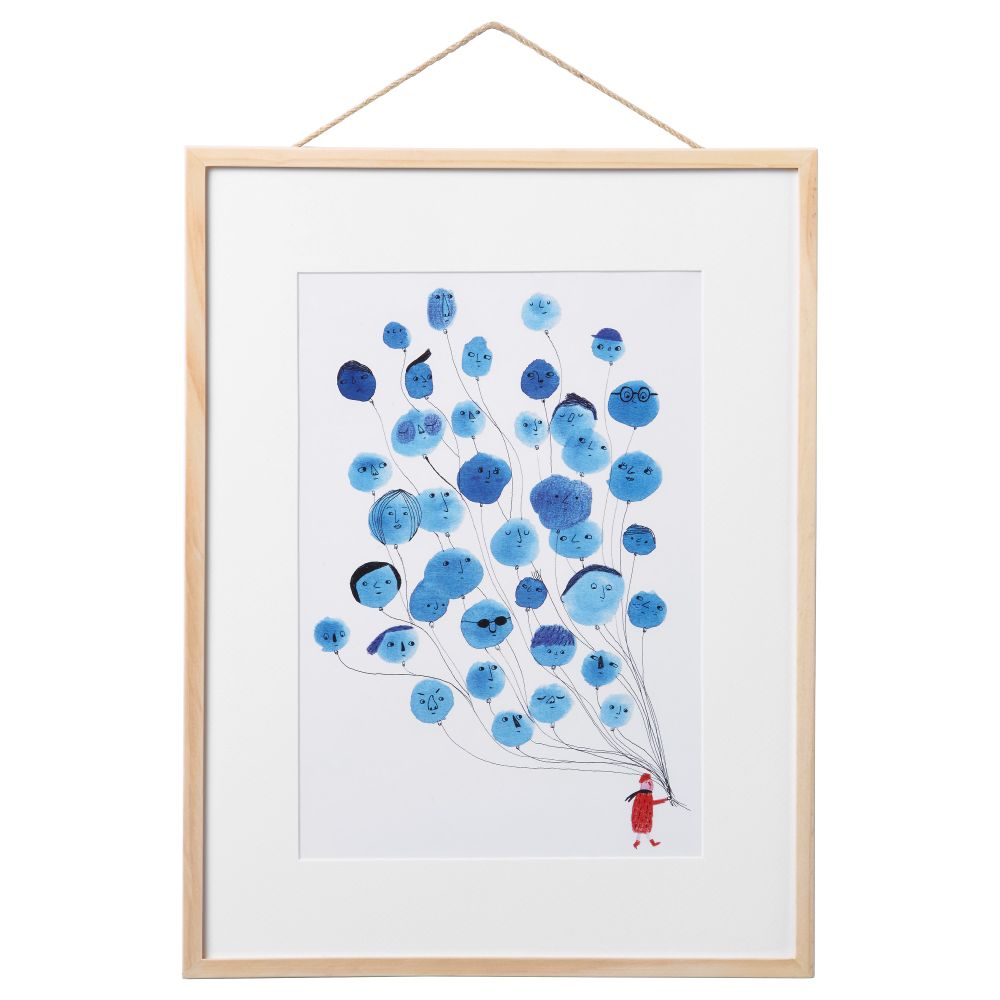 Рама БРЕДАРЮД, сосна (30x40 см) - фото 1