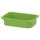 Контейнер, зеленый 42x30x10 см IKEA ТРУФАСТ 903.660.28
