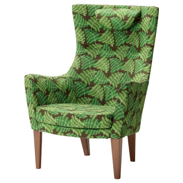 Кресло c высокой спинкой СТОКГОЛЬМ, Моста зеленый - фото 1