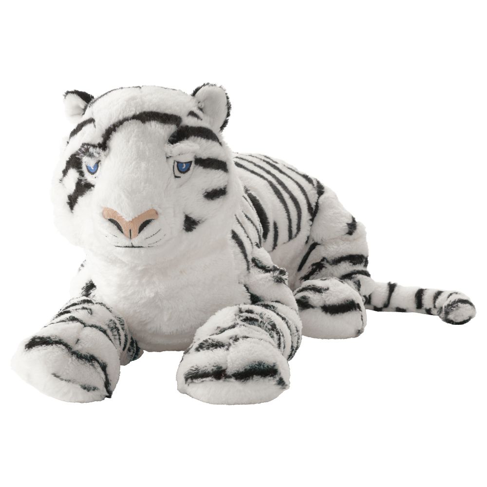 Мягкая игрушка ОНСКАД, тигр, белый - фото 1