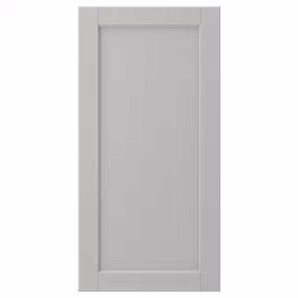 LERHYTTAN Дверь - светло-серый 40x80 см - фото 1