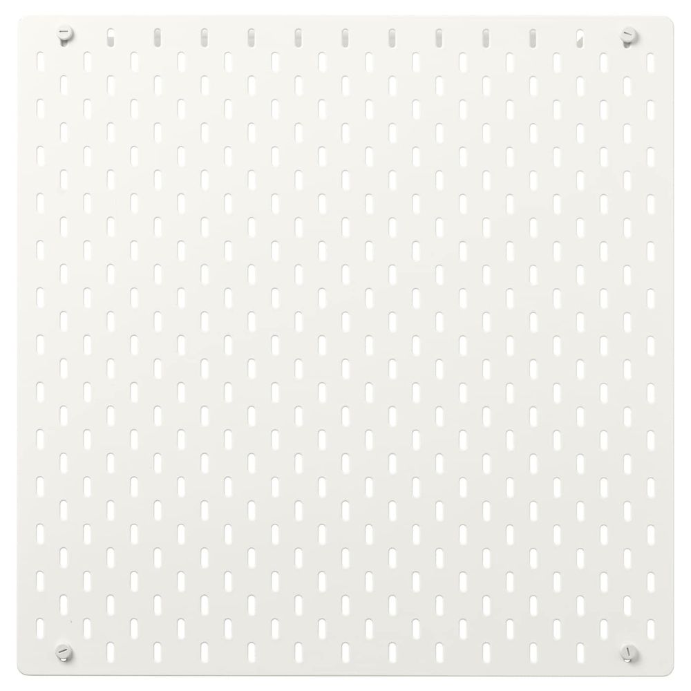 Настенная панель, белый 56x56 см IKEA SKÅDIS СКОДИС 903.621.34 - фото 1