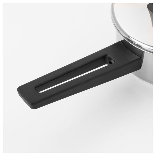 Ковш с крышкой СНИТСИГ, нержавеющ сталь (1 л) - фото 3