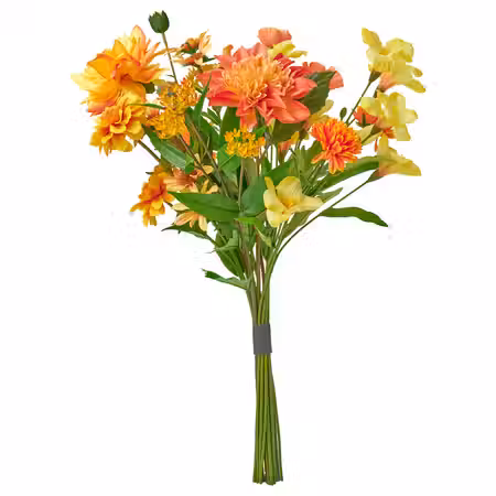 SMYCKA Искусственный букет - д/дома/улицы/оранжевый 60 см