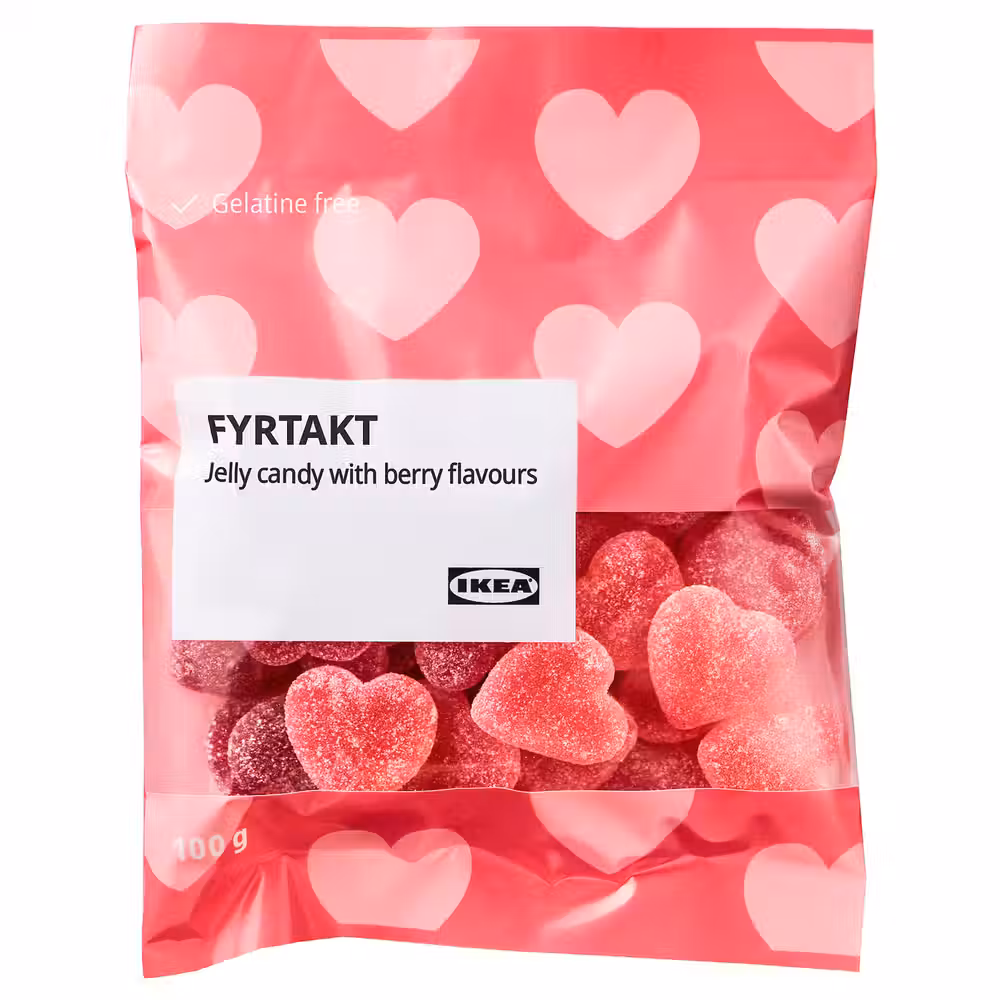 FYRTAKT ФЮРТАКТ Желейные конфеты - со вкусом ягод 100 гр - фото 1