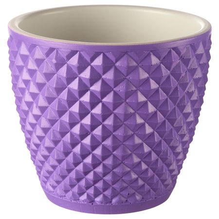Горшок цветочный, темно-сиреневый 10 см IKEA ПАЛСТЕРНАККА 804.659.91