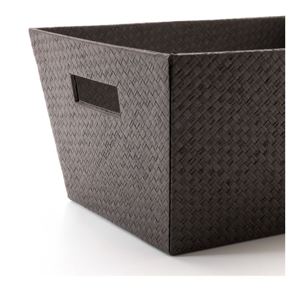 Корзина БАТТИНГ, черный (27x35x18 см) - фото 2