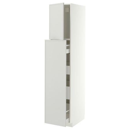 METOD / MAXIMERA Высокий шкаф/выдвижн секция/1дв/4ящ