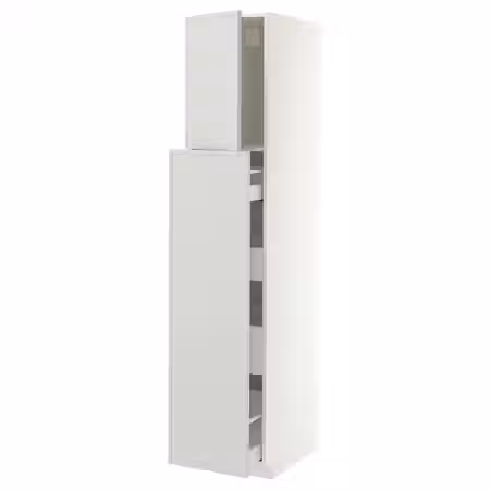 METOD / MAXIMERA Высокий шкаф/выдвижн секция/1дв/4ящ