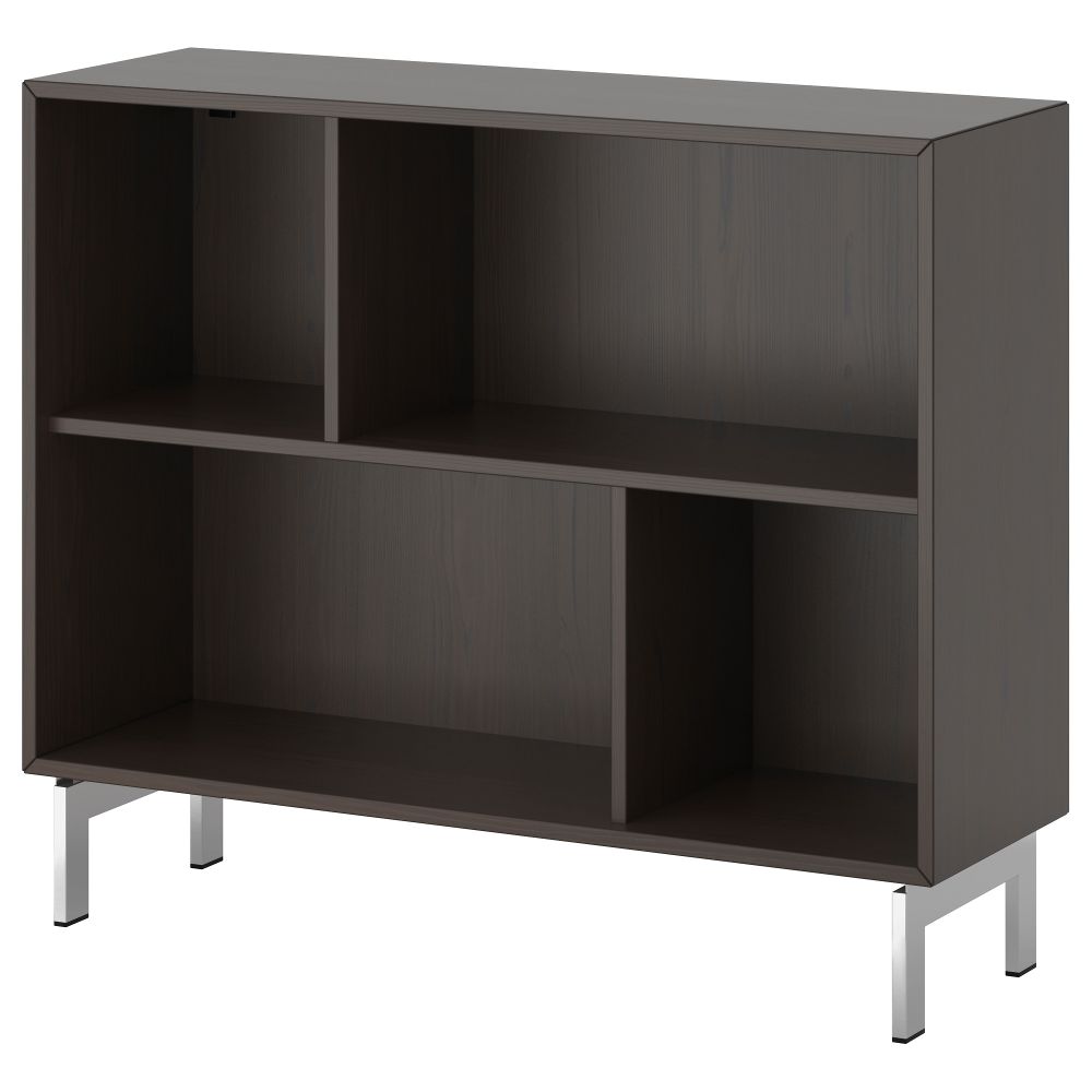 Секция полок ВЭЛЬЕ, коричневый (100x83 см) - фото 1