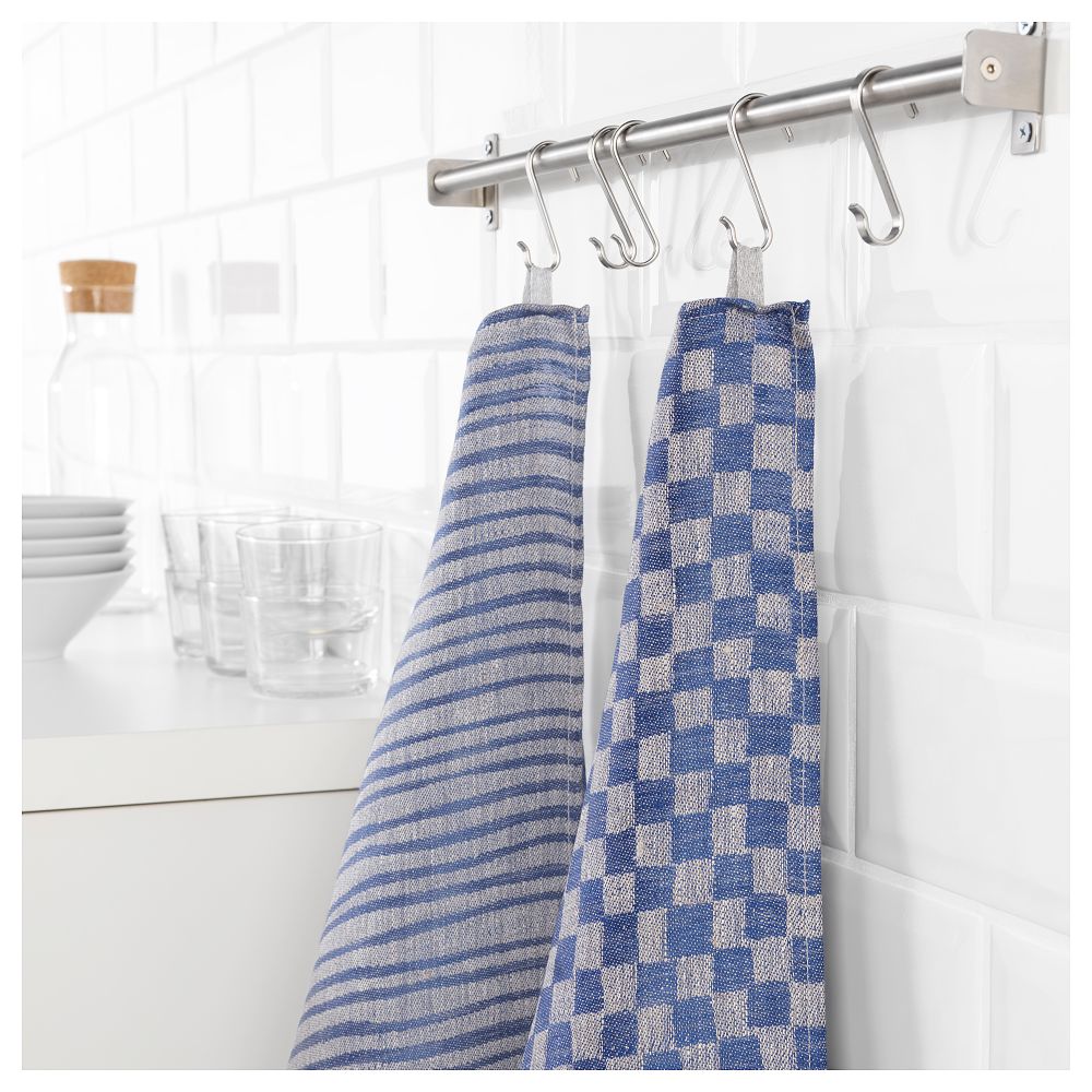 Полотенце кухонное ИНДУСТРИЕЛЛ, синий (60x60 см) - фото 1