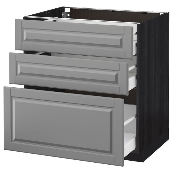 IKEA, вид спереди - схема-чертеж с размерами