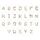 Открытка, Алфавит 21x30 см 26 шт IKEA БИЛЬД 604.657.89