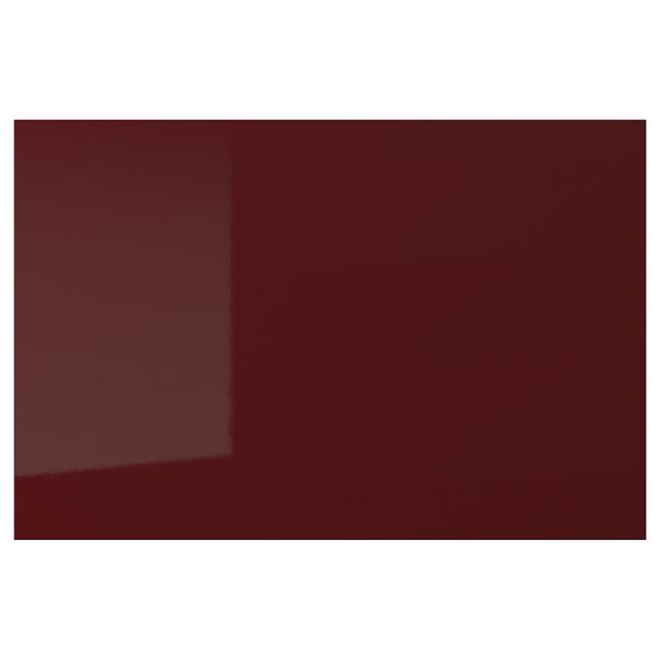 Дверь, 60x40 см, глянцевый темный красно-коричневый IKEA KSTALLARP СТАЛЛАРП КАЛЛАРП 904.282.91 - фото 1