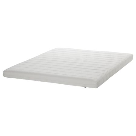 Пенополиуретановый матрас, 160x200 см, жесткий, белый IKEA ÅSVANG ОСВАНГ 404.813.75