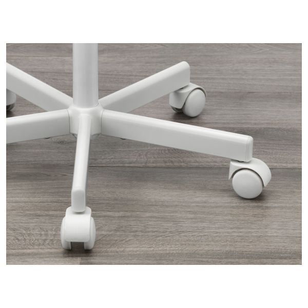 Детский стул для письменного стола, розовый-белый IKEA JULES ЮЛЕС 192.709.64 - схема-чертеж с размерами