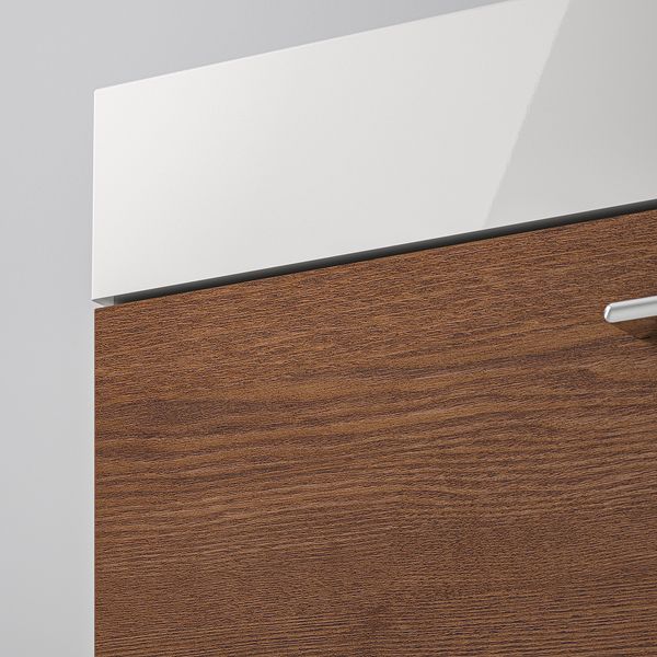 Шкаф для раковины с 2 ящиками, 100x48x68 cm IKEA BRÅVIKEN БРОВИКЕН, GODMORGON ГОДМОРГОН 893.211.25 - схема-чертеж с размерами