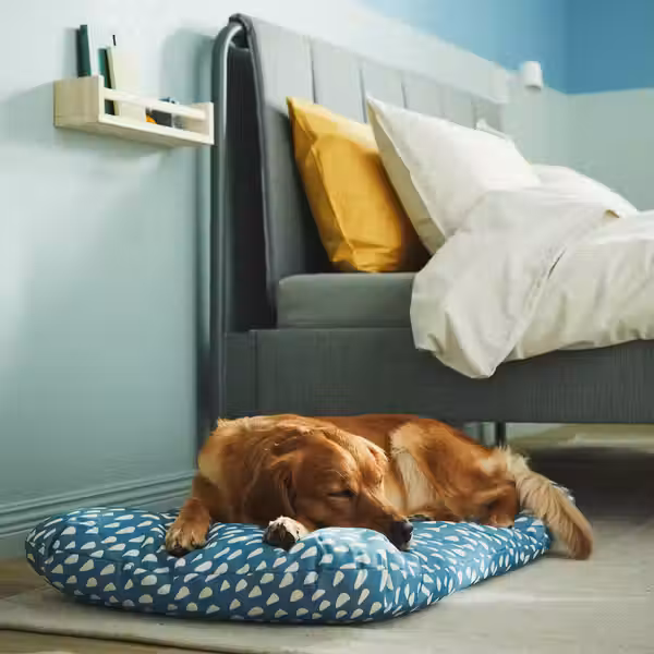 UTSÅDD УТСОДД Подушка для домашнего питомца - синий 64x102 см - фото 2